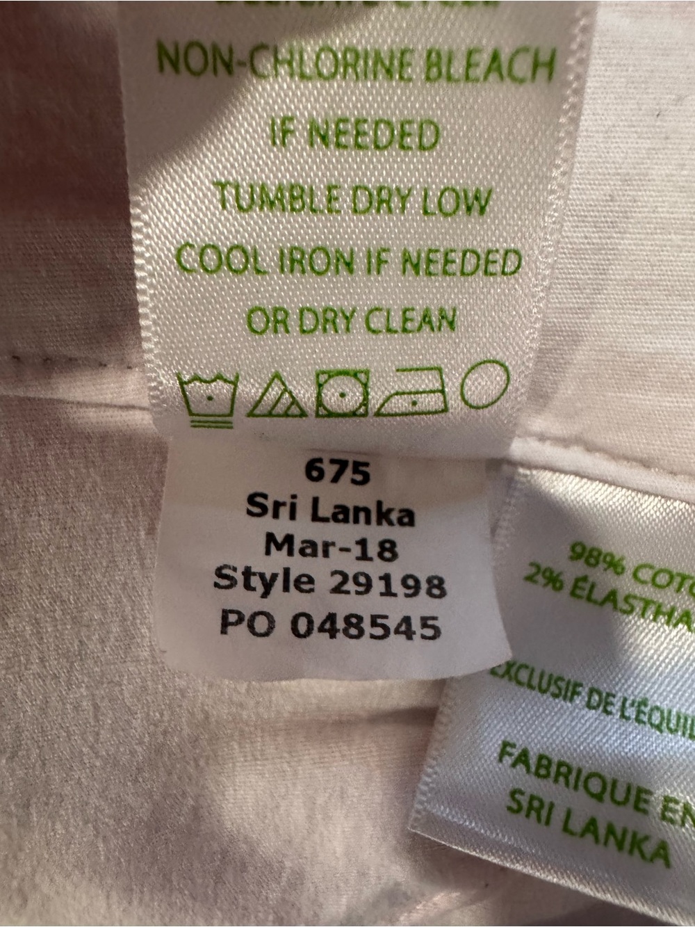 Lilly Pulitzer Sadie Stretch Crop Chino Pant in Bennet Blue Bay Dreamin Sz 0 - Picture 13 of 13